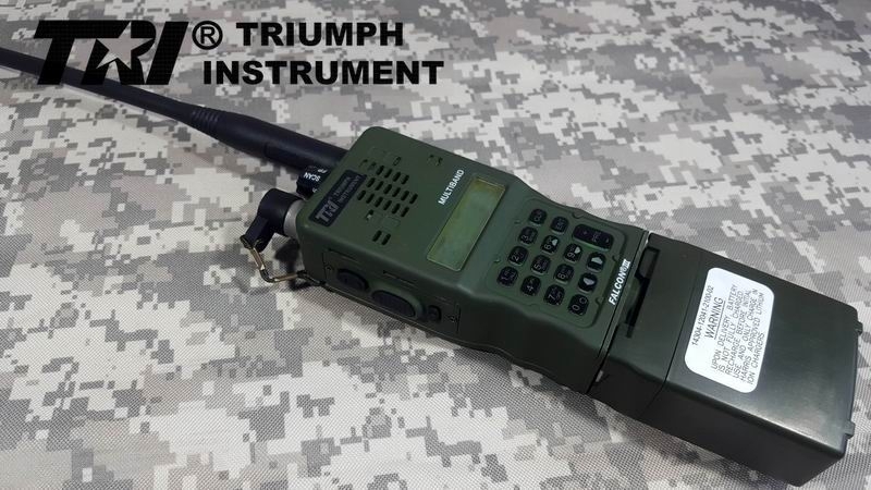 TRI AN/PRC-152 Aluminum Walkie-Talkie MULTIBAND 5w/10w IPX-7 Metal