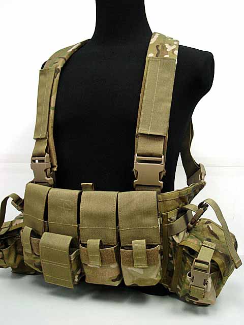 Flyye 1000D Tactical LBT 1961A Band Chest Rig Vest Multicam