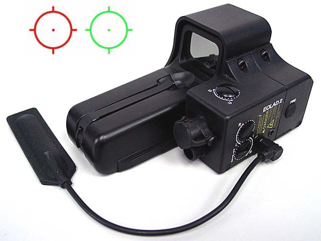 Element 552 Dot Sight with EOLAD-2 Red Laser & Blue Illuminator