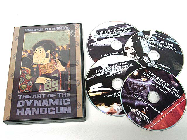 MAGPUL DVD: The Art of Dynamic Handgun 4-Disc DVD Set for $54.59