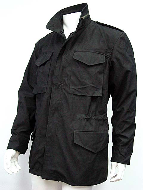 US Army M Field Jacket Coat Black for $