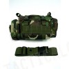 Molle Utility Shoulder Waist Pouch Bag Camo Woodland