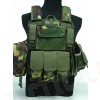 Molle Combat Strike Plate Carrier CIRAS Vest Camo Woodland