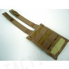 Molle Double Pistol Magazine Pouch Coyote Brown