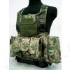 FSBE LBV Load Bearing Molle Assault Vest Digital Camo Woodland