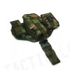 Component Molle Drop Leg Pistol Holster Digital Camo Woodland