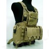FSBE LBV Load Bearing Molle Assault Vest Coyote Brown