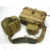 Airsoft Utility Shoulder Camera Bag Case Coyote Brown