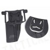 CQC Tactical Beretta 92/96 RH Pistol Paddle & Belt Holster BK