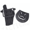 CQC Tactical SIG P220/P226 RH Pistol Paddle & Belt Holster BK