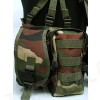 US Army Delta Elite Seal Molle Hydration Vest Camo Woodland