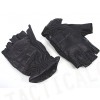 SWAT Army Half Finger Airsoft Paintball Leather Gloves