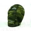 Airsoft Warmskin Half Face Protector Mask Camo Woodland