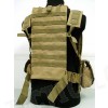 Airsoft Molle Canteen Hydration Combat RRV Vest Coyote Brown