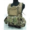Airsoft Molle Canteen Hydration Combat RRV Vest Multi Camo