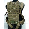 Airsoft Molle Canteen Hydration Combat RRV Vest Multi Camo