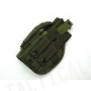 Molle Drop Leg Platform Panel w/Pistol Holster OD