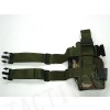 Univeral Drop Leg Large Pistol Frame Holster Camo Woodland