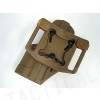 CQC Tactical H&K USP Compact RH Pistol Paddle & Belt Holster Tan