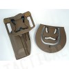 CQC Tactical Beretta 92/96 RH Pistol Paddle & Belt Holster Tan