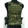 USMC Molle Hydration Combat Carrier Vest Digital Camo Woodland