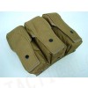 Airsoft Molle Triple AK Magazine Pouch Coyote Brown