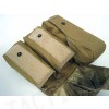 Airsoft Molle Triple AK Magazine Pouch Coyote Brown