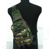 Tactical Utility Gear Shoulder Sling Bag Camo Woodland S