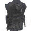 Deluxe Airsoft Tactical Combat Mesh Vest Black