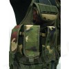 Deluxe Airsoft Tactical Combat Mesh Vest Camo Woodland