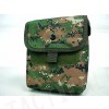 Molle Large Utility Tools Drop Pouch Digital Camo Woodland