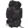 65L Combat Rucksack Camping Backpack Black