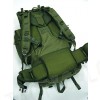 65L Combat Rucksack Camping Backpack OD