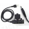 Element Comtac I Style Headset OD for ICOM PTT 2 Pin Radio - Z054 & Z113 (PTT)