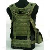 US Delta Force Elite Hydration Molle Vest OD