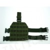 Airsoft Molle Drop Leg Panel Platform OD