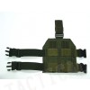 Airsoft Molle Drop Leg Panel Platform OD