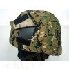 USGI MICH TC-2000 ACH Helmet Cover Digital Camo Woodland #B