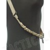 Elastic Bungee Snap Hook CQB Rifle Sling Coyote Brown