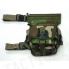 Drop Leg Utility Waist Pouch Carrier Bag Camo Woodland