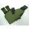 Tactical Drop Leg Pistol Holster OD