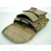 Molle Velcro Combat Admin Map ID Gear Pouch Coyote Brown