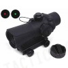 1x30 30mm Red/Green Dot Sight Scope w/Killflash QD Mount