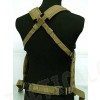 Molle Chest Rig Platform Carrier Vest Coyote Brown