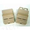 Molle FastMag Magazine Clip Holder Pouch Set Gen. 3 Tan