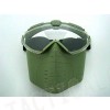 BATTLEAXE Pro-Goggle Full Face Mask with Fan OD