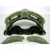 BATTLEAXE Pro-Goggle Full Face Mask with Fan OD