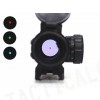 2x42 42mm Tri-rail Red/Green/Blue Dot Sight Rifle Scope