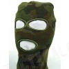 SWAT Balaclava Hood 3 Hole Head Face Knit Mask Camo Woodland