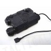 BATTLEAXE AN/PEQ 15 Style Battery Case Box Black w/ Red Laser